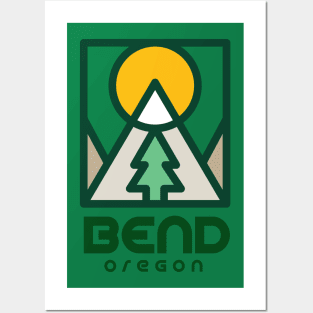 Bend Oregon Mountains Posters and Art